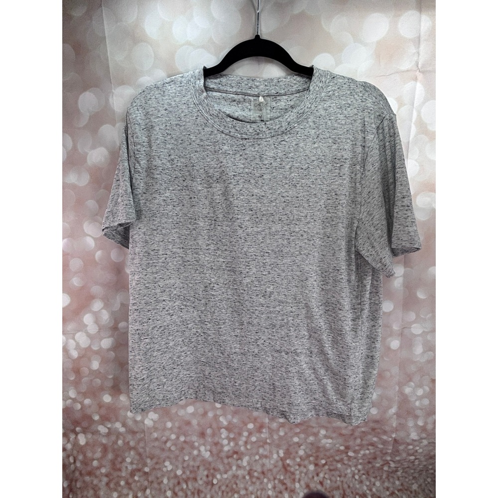 Calla Grey Heathered T-Shirt Womens Medium‎ Casual Everyday Relaxed Fit